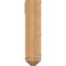 Ekena Millwork Funston Arts and Crafts Smooth Bracket w/ Offset Brace, Western Red Cedar, 7 1/2"W x 20"D x 32"H BKT0806X20X32FST03SWR - alternate 3